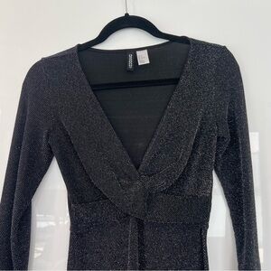 H&M Sparkly Mini Dress